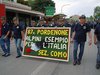 119 Pordenone - La parata, il pannello floreale di Griante