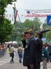 135 Pordenone - La parata, il Presidente saluta la Fanfara